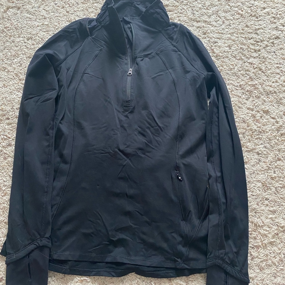 COPY - lulu warm up quarter zip
